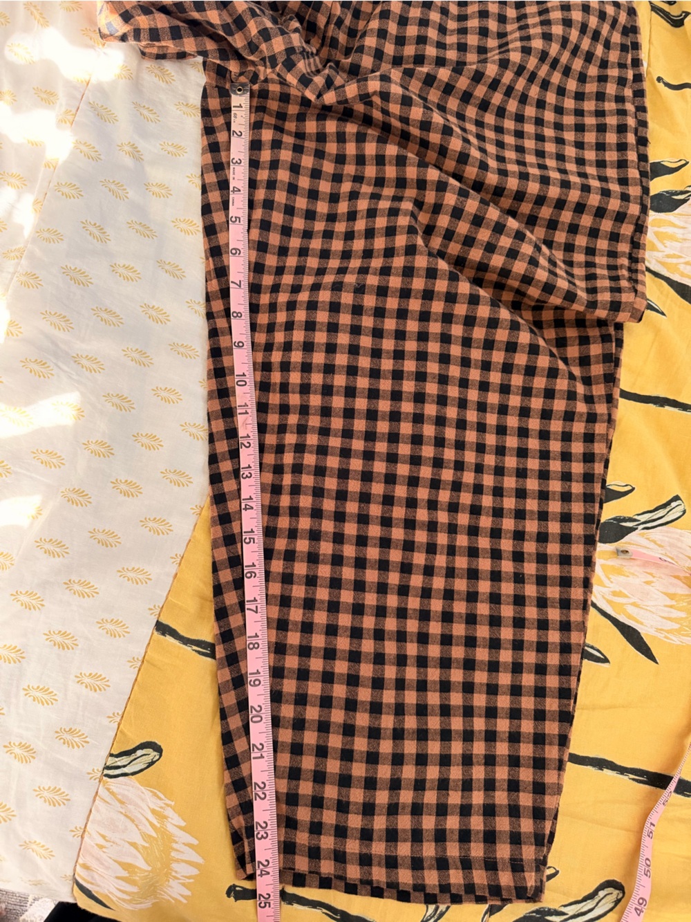 Gingham Coordinating Matching Set 2 Piece Outfit - Picture 5 of 8